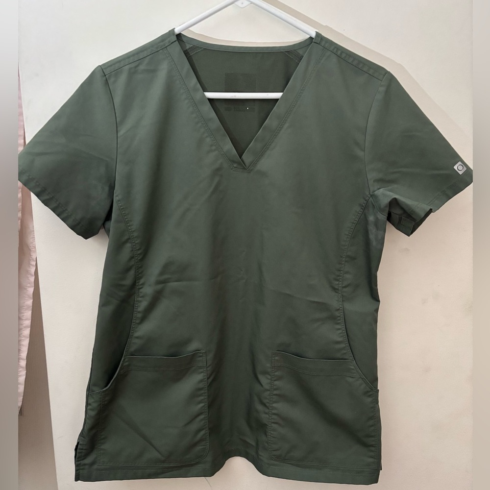 Woman’s Army green scrub set